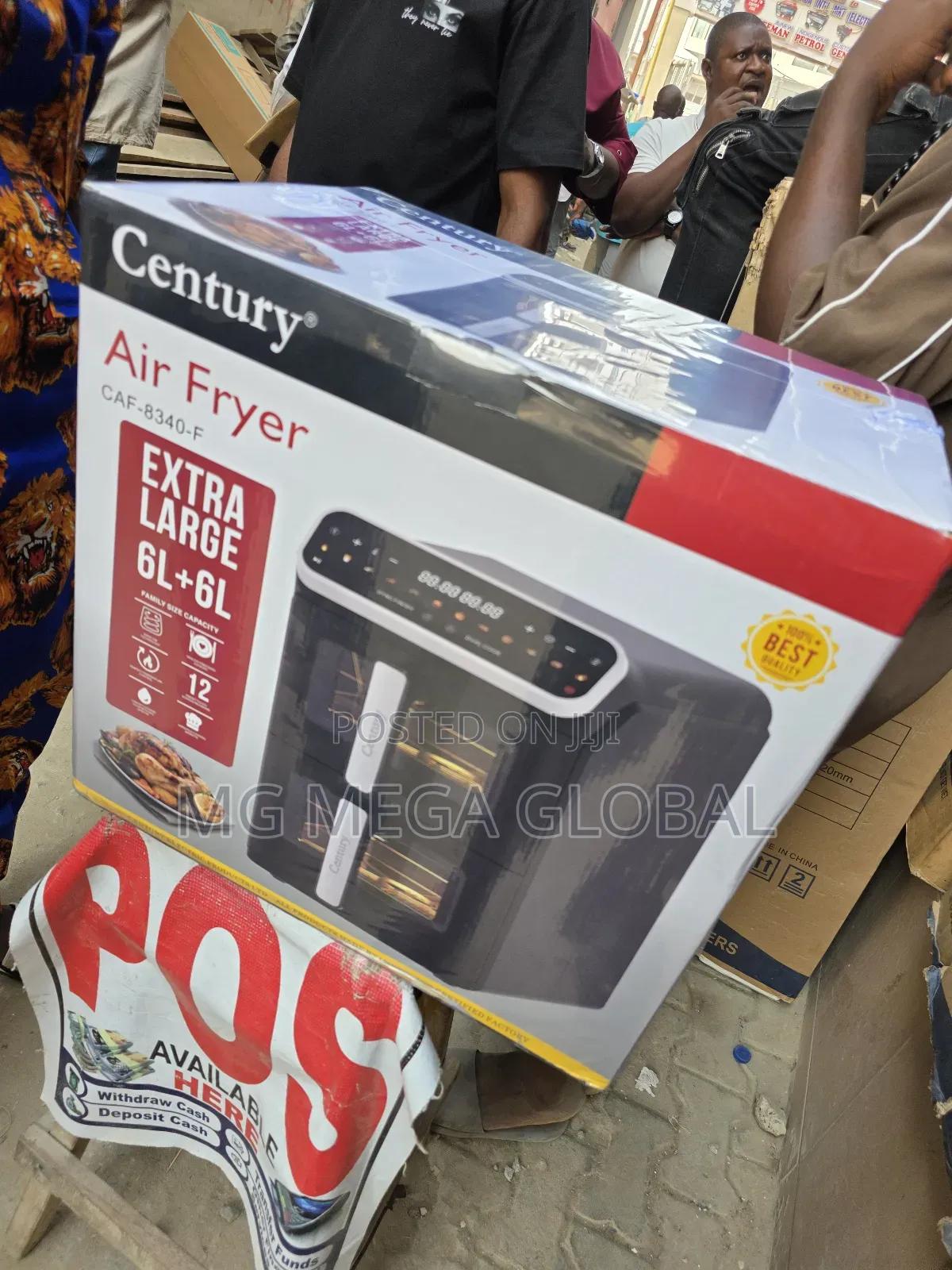 Century 6l+6l Family Size Air Fryer