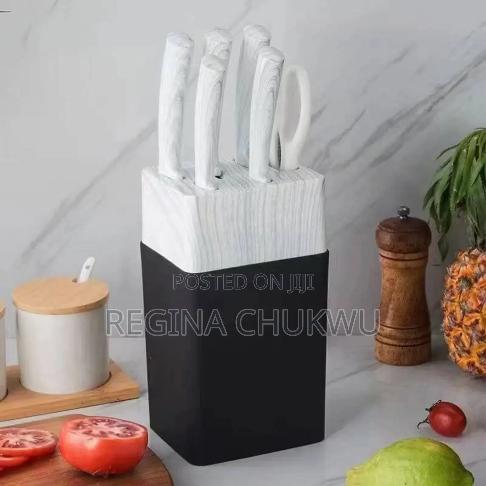 7pcs Block Knife Set