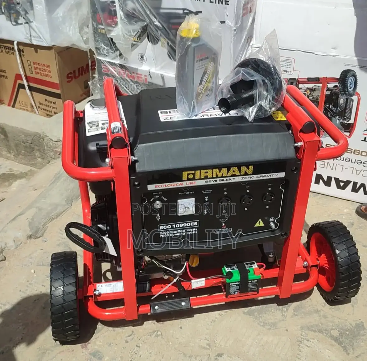 Firman Generator Eco10990es Key Start Copper Coil Brand New