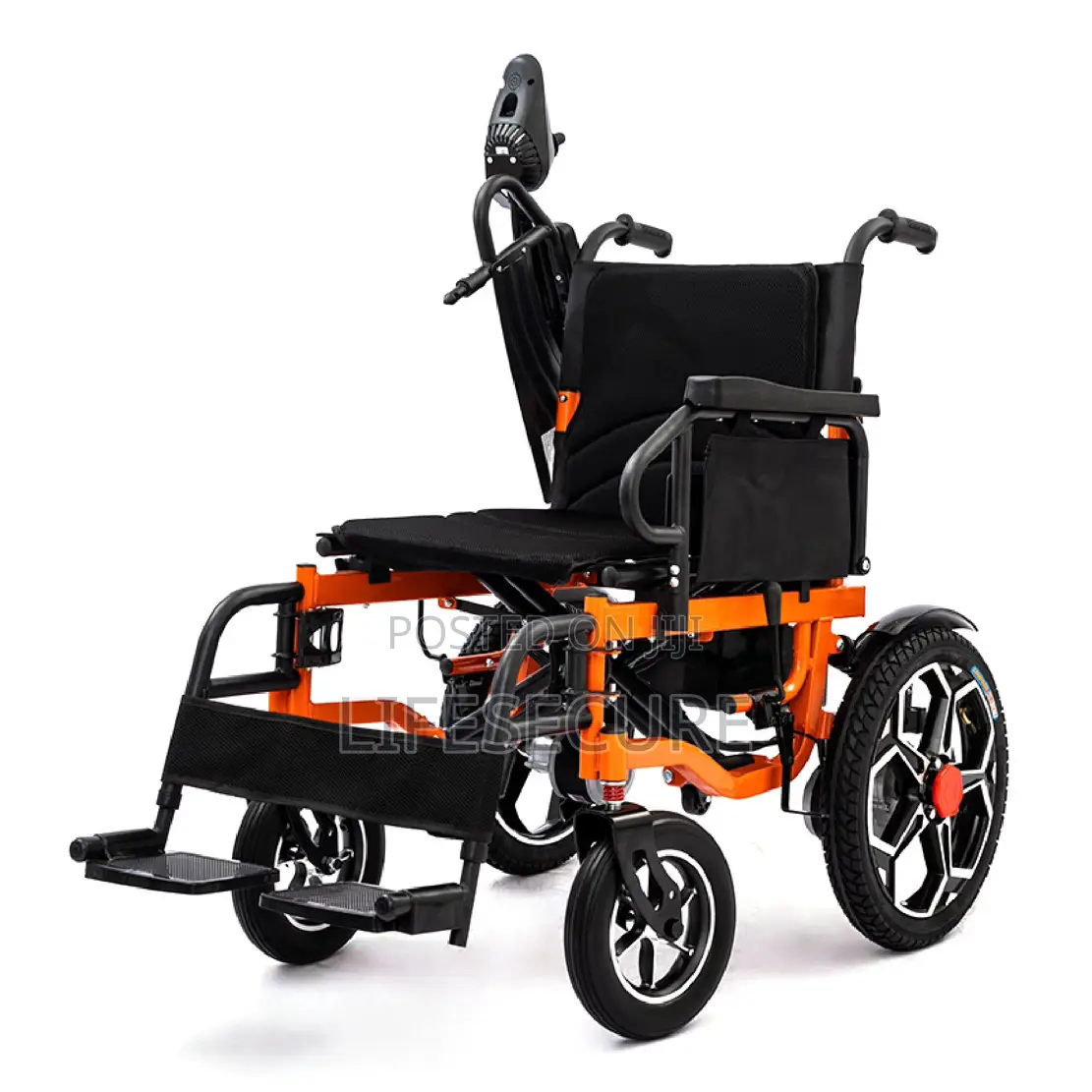 Heavy-Duty Electric Wheelchair – Comfortable Easy Mobility