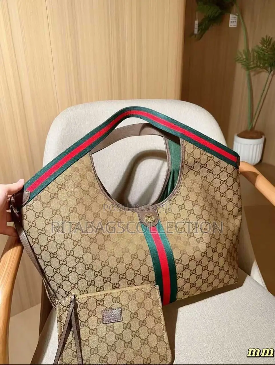 Gucci Giglio Large Tote Bag