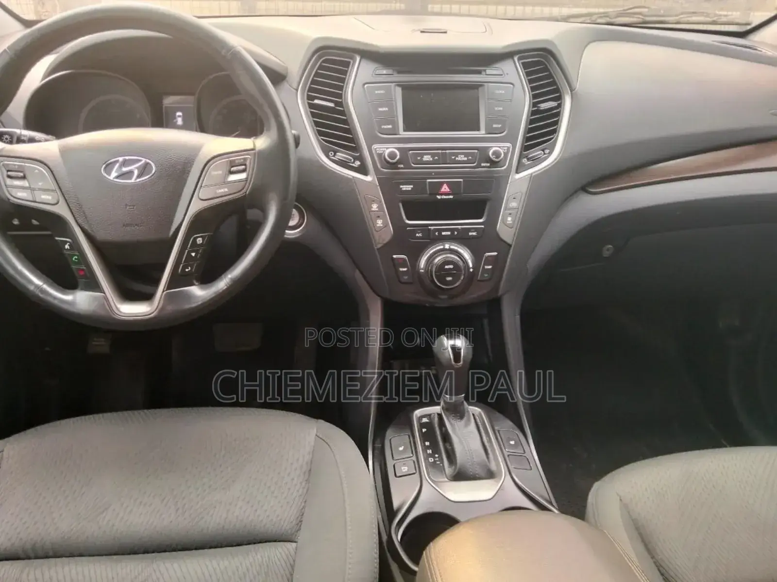 Hyundai Santa Fe Limited Ultimate AWD 2018 Black