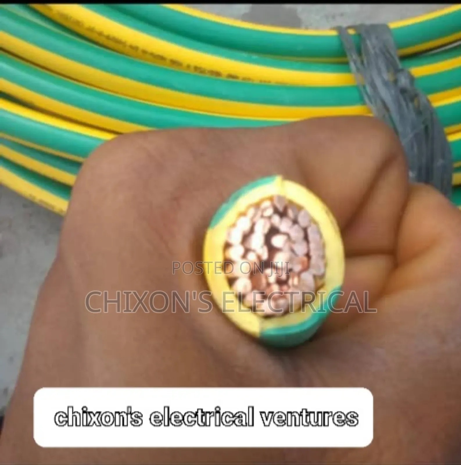 120mm Single Green and Yellow Earth
