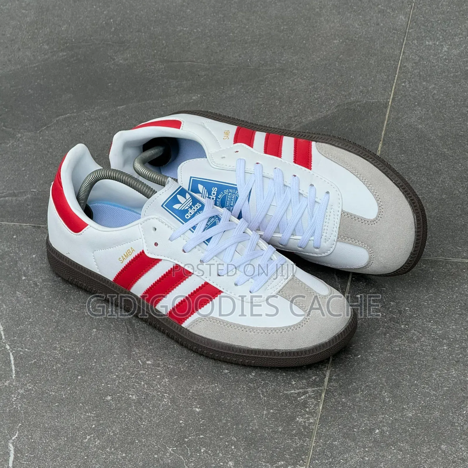 Samba Og Adidas Sneakers With Red/Blue Stripes 38-45