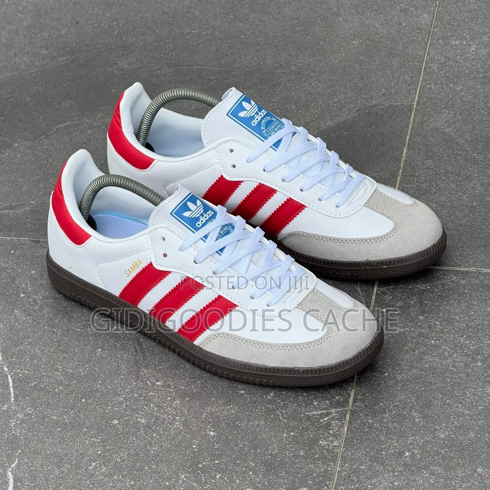 Samba Og Adidas Sneakers With Red/Blue Stripes 38-45