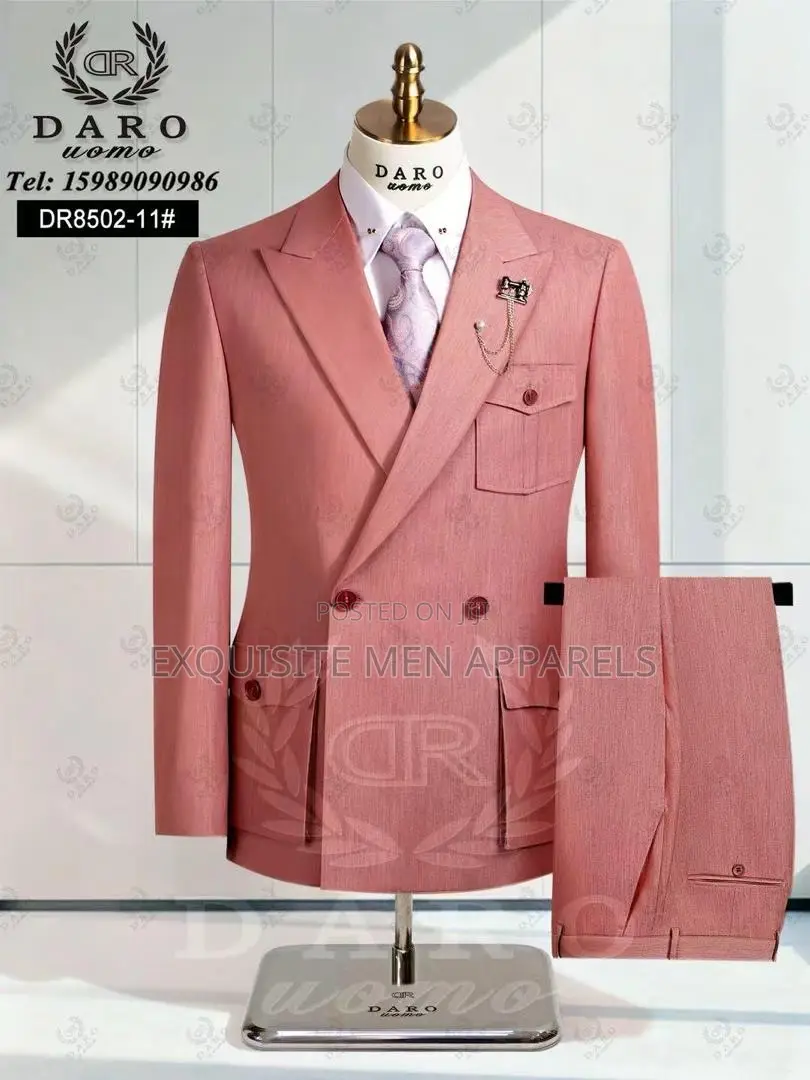 Quality Latest Designers Single Breasted Turkish Daro Men’S Suit