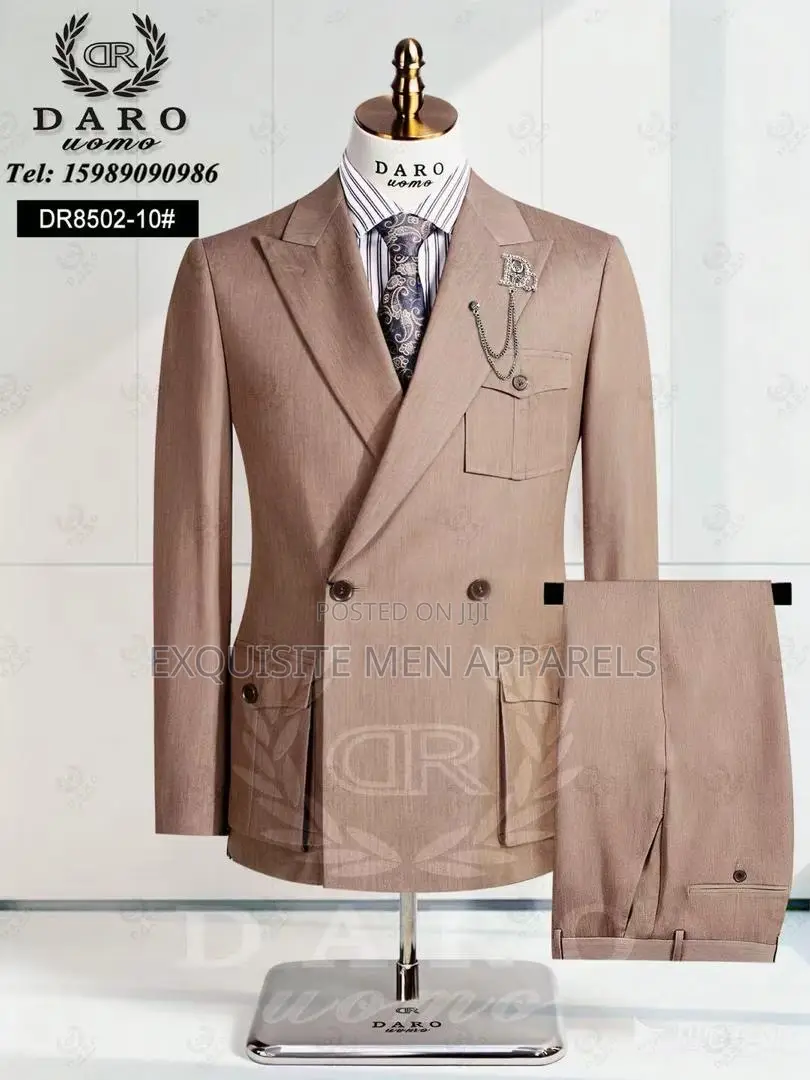 Quality Latest Designers Single Breasted Turkish Daro Men’S Suit