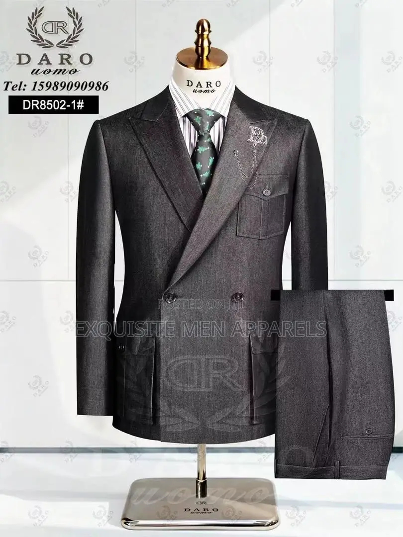 Quality Latest Designers Single Breasted Turkish Daro Men’S Suit