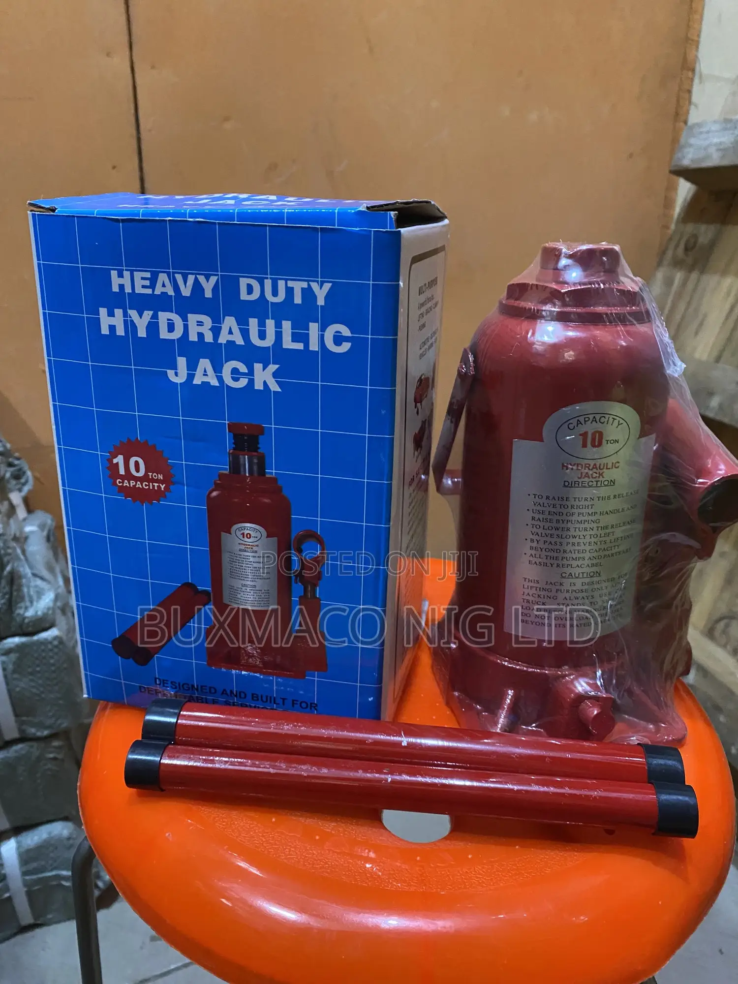 10 Ton Jack Red