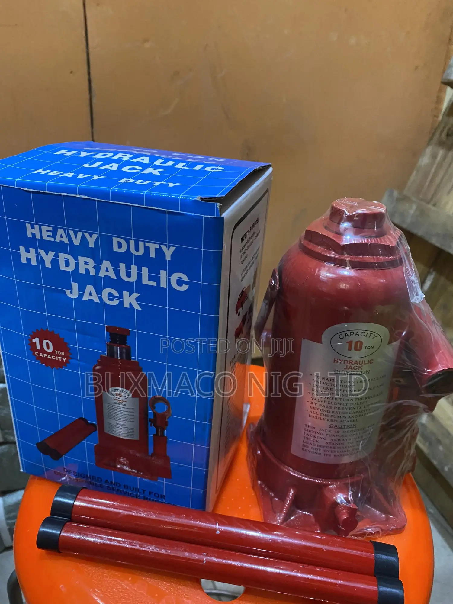10 Ton Jack Red