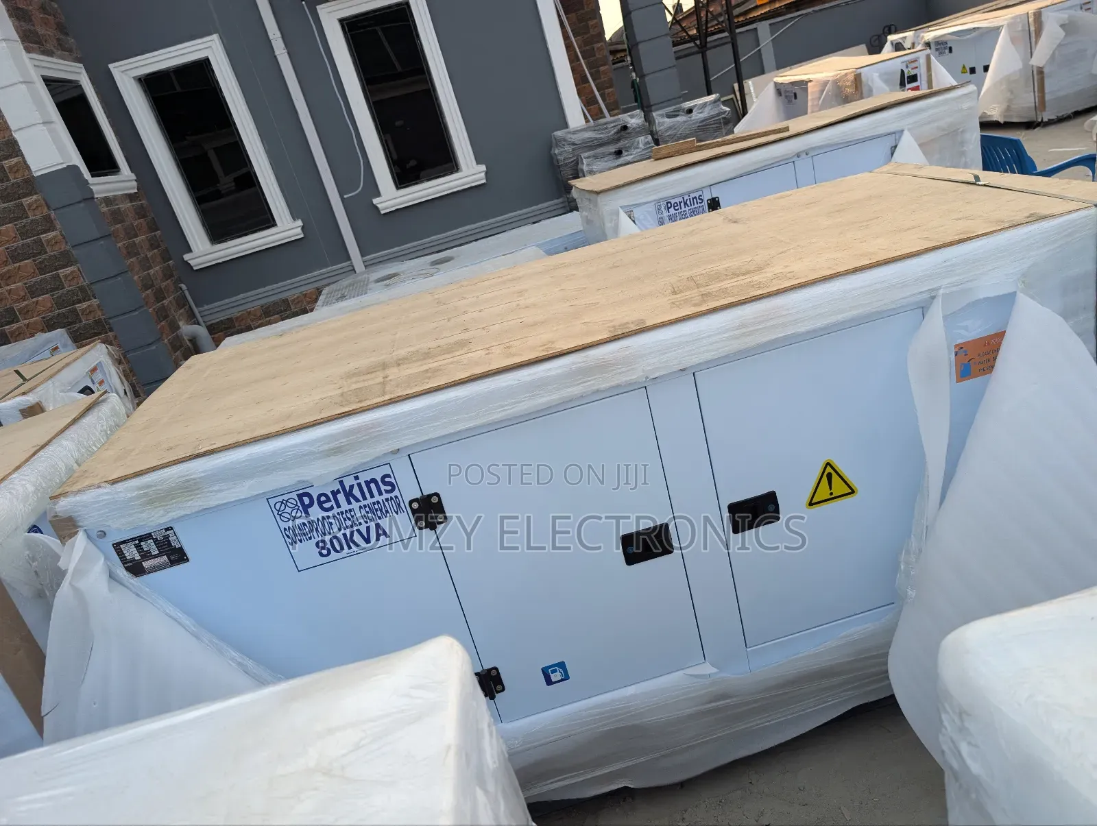 Original Perkins Diesel Soundproof Generator Sp80kva 100%Copper Coil