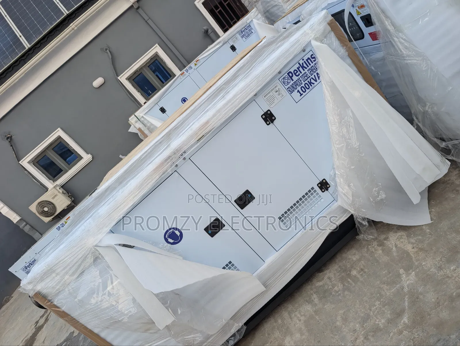 Sp100kva Brand New Perkins Diesel Soundproof Generator 2years Wty
