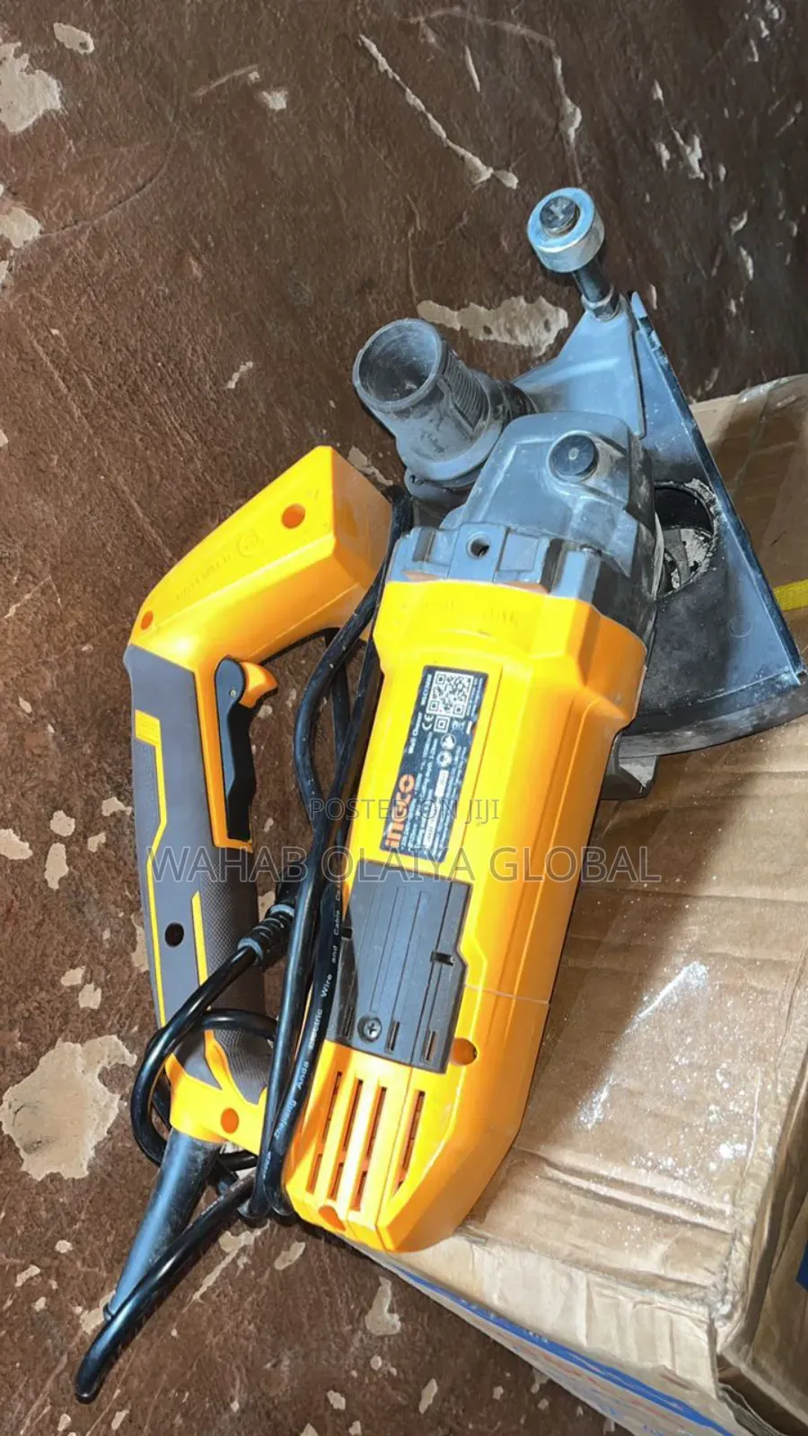 Ingco 1500w Wall Chaser 125mm – Adjustable Cutting Tool