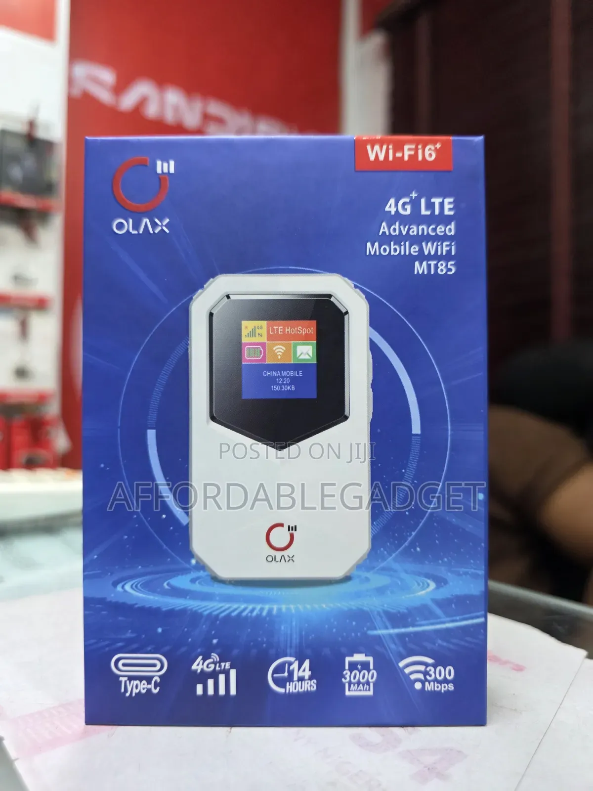 Olax Mifi With Display and Wifi 6