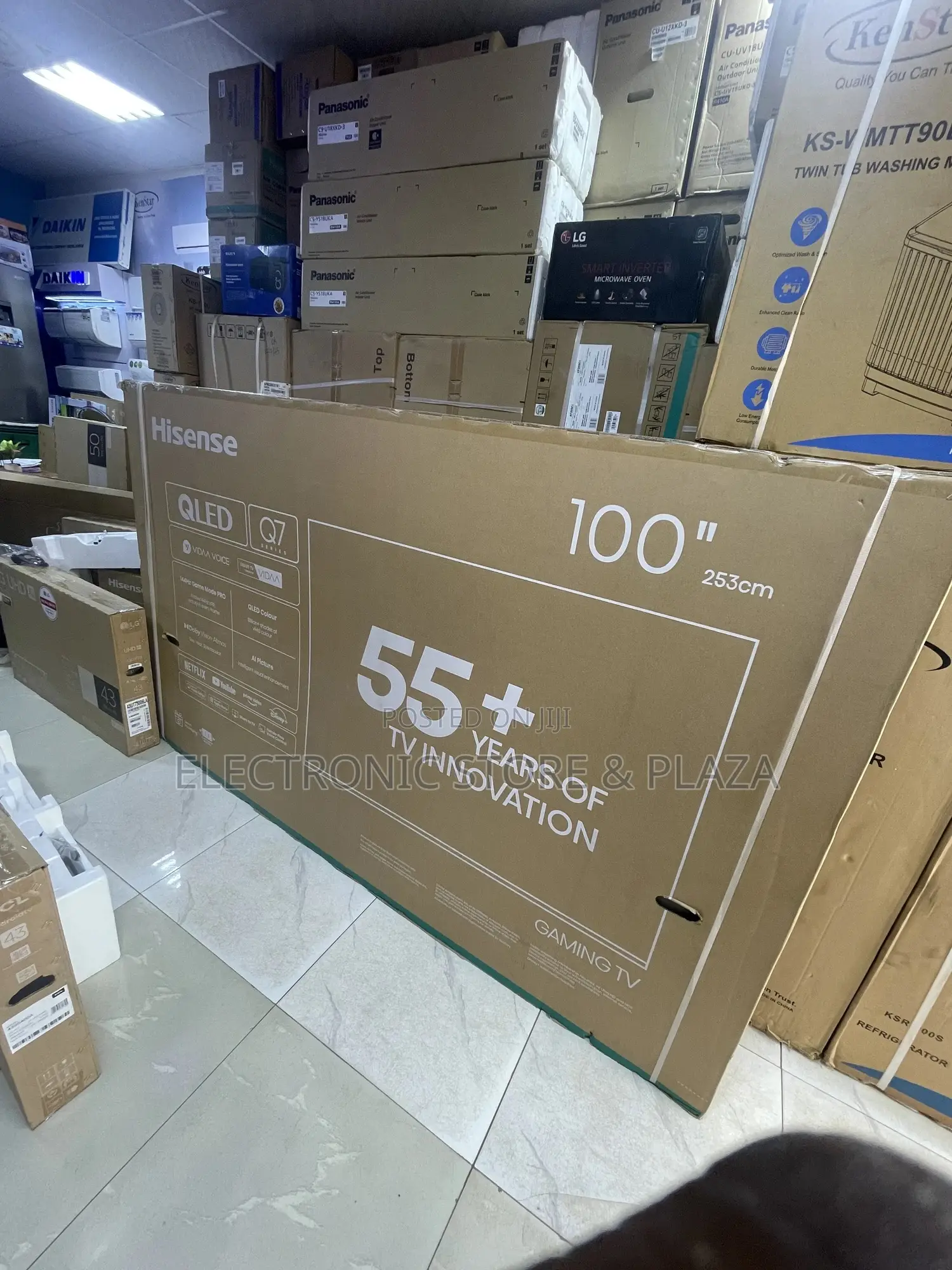 100” Hisense Qled Smart Tv- Stunning Pictures, Smart Features
