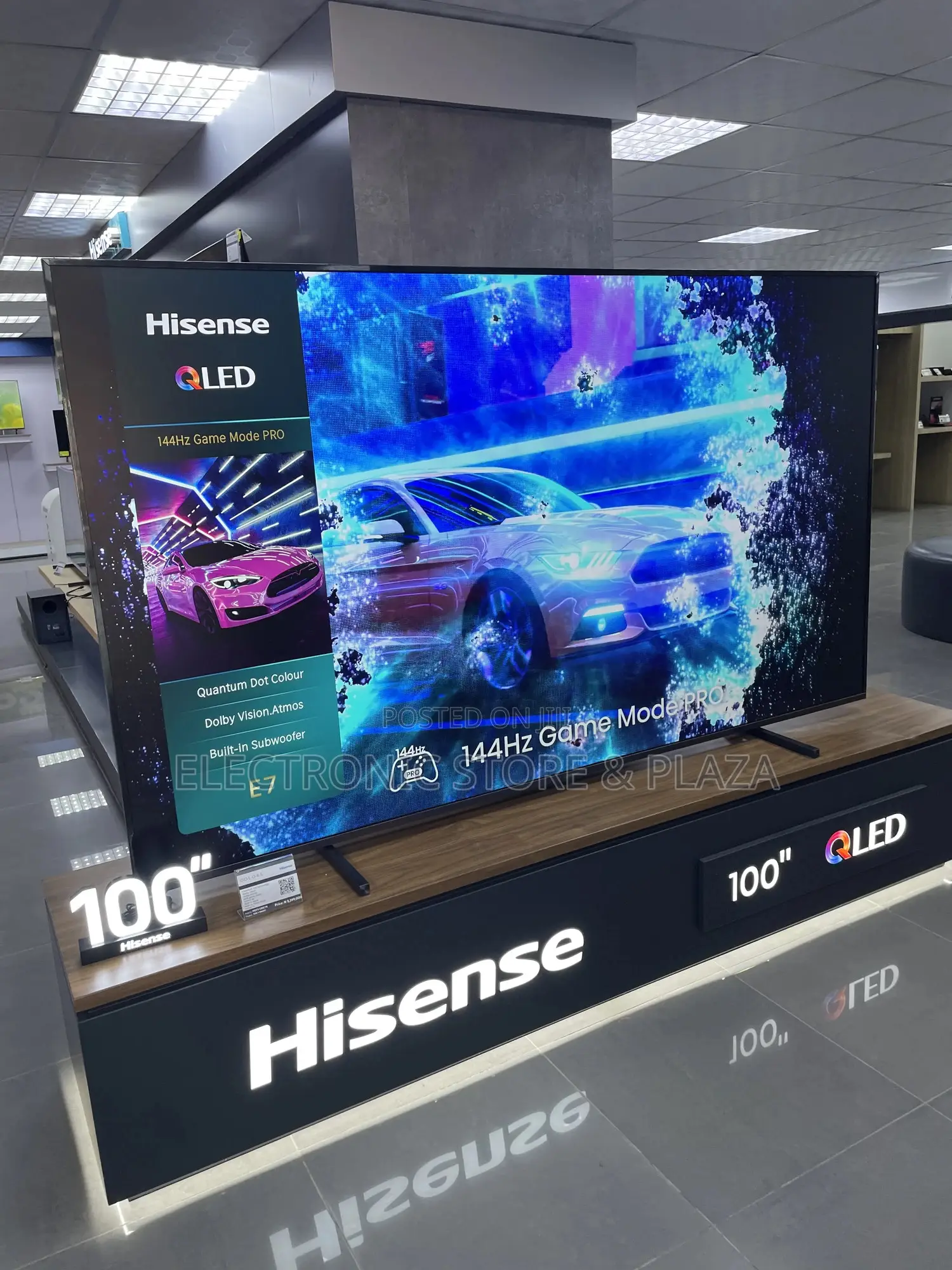 100” Hisense Qled Smart Tv- Stunning Pictures, Smart Features
