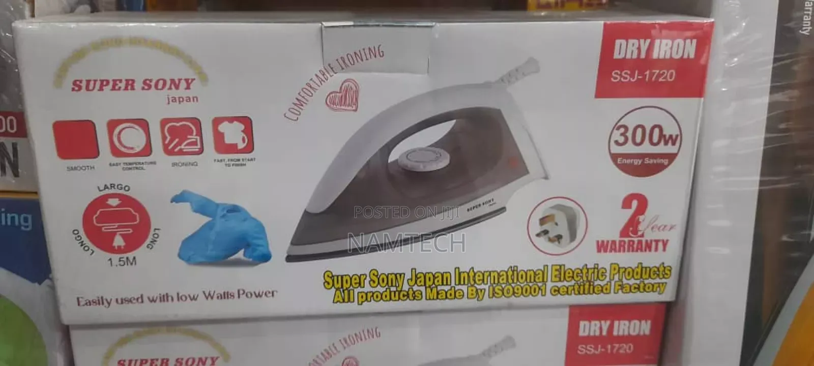 Super Sony Travel Iron