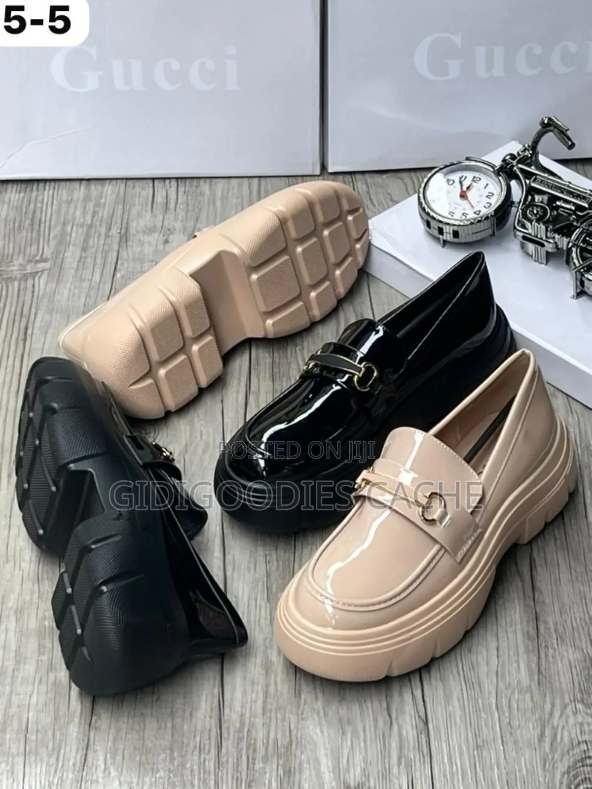 Branded Women’S Chunky Laceless Shoes Size 38-42
