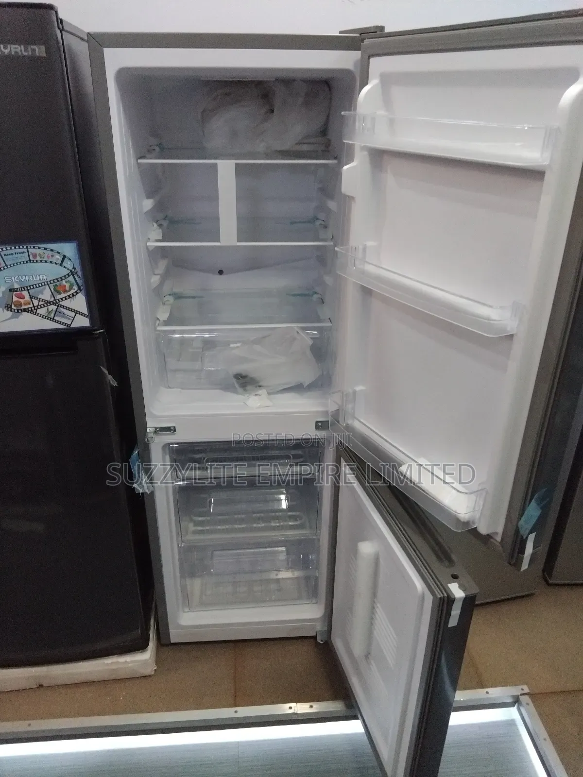 Skyrun Double Door Refrigerator 170 Liters Inverter Fridge