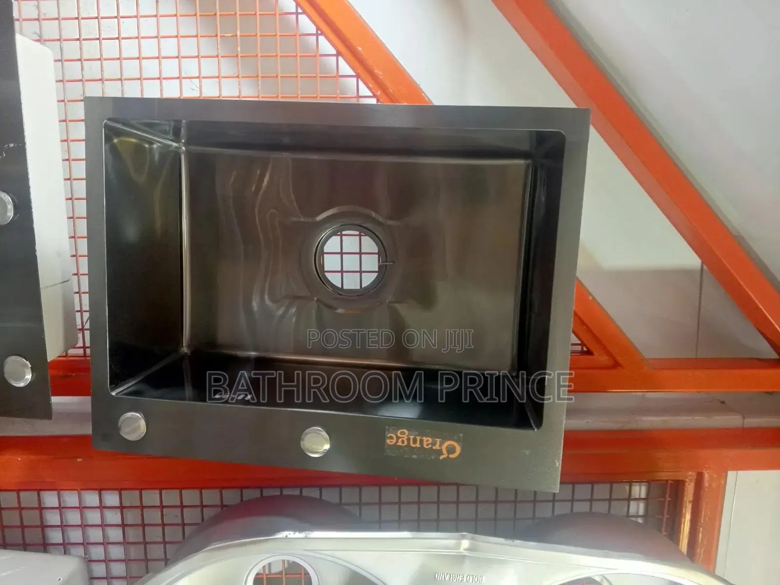 Black Handmade Single Bowl Kitchen Sink