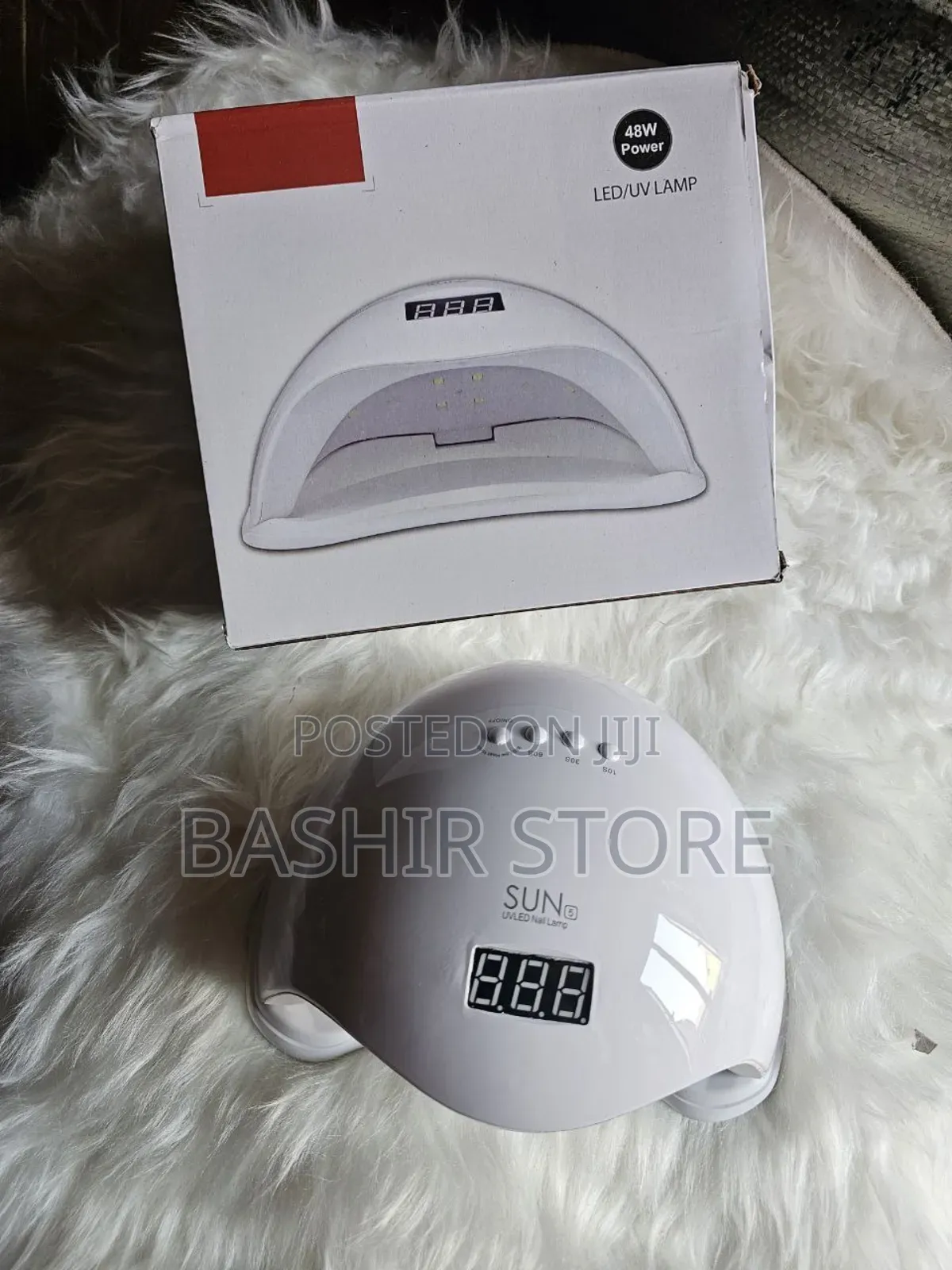 Sun5 48w Uv Led Nail Lamp Used for Curing Gel Nail Polish.