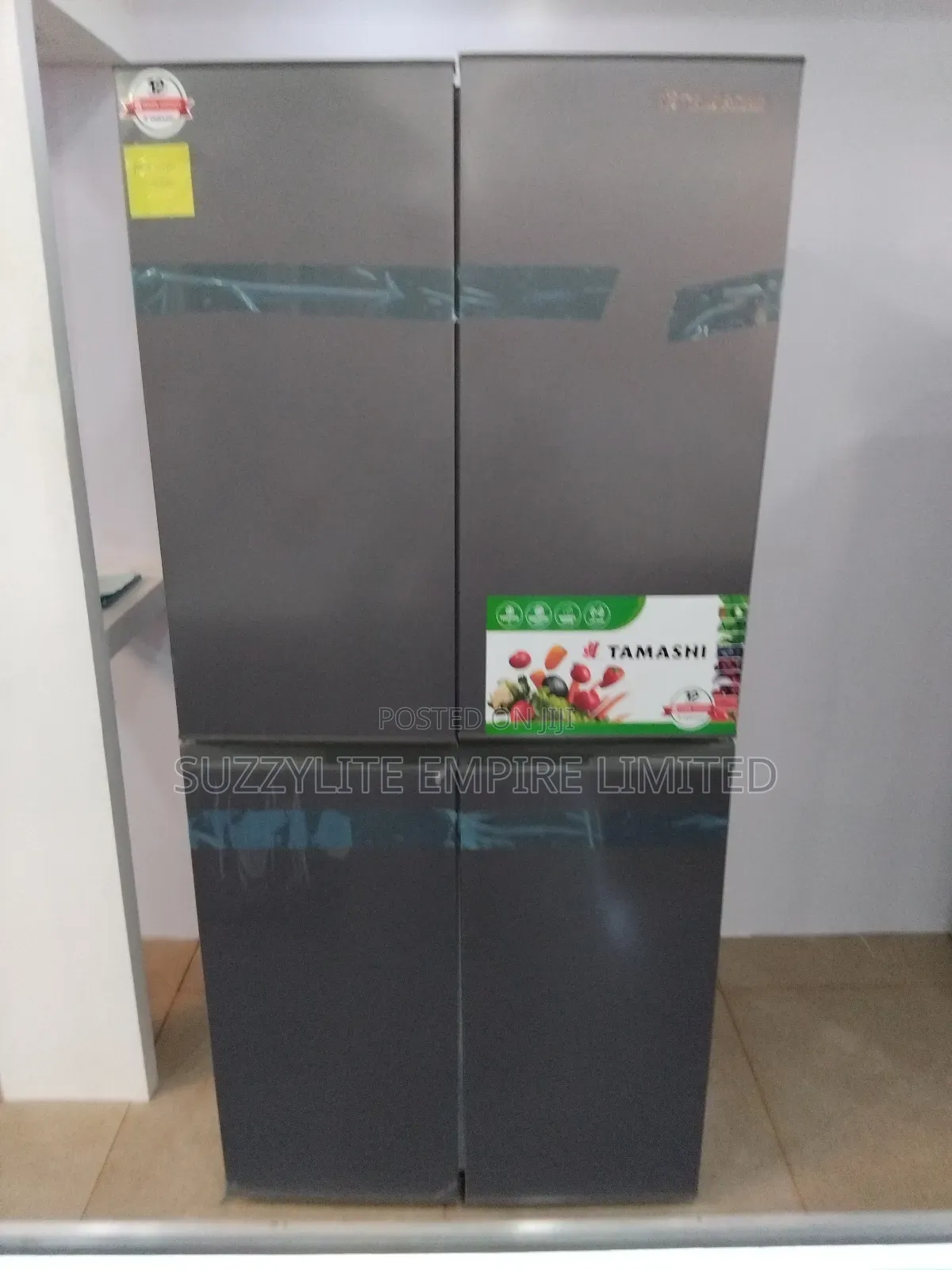 Tamashi 408 Liters Side By Side Refrigerator Energy Saving Nrx408