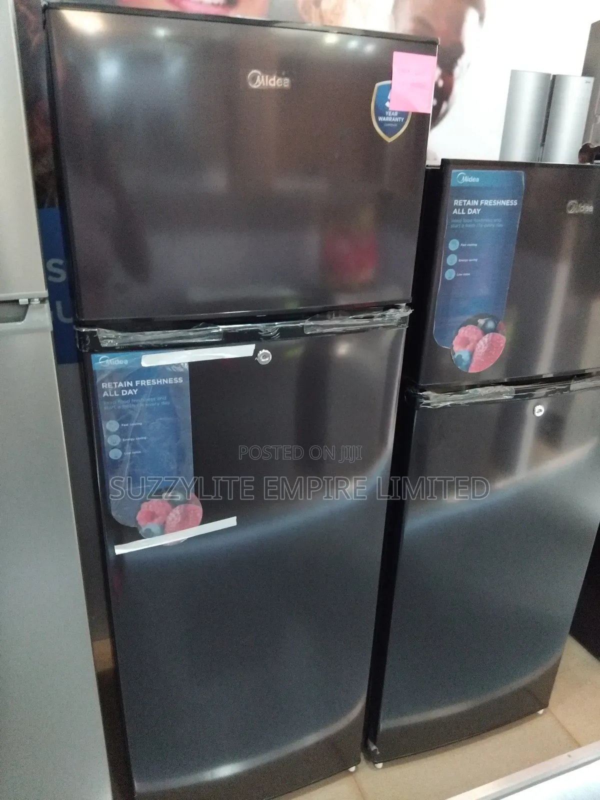 Midea 240 Liters Double Door Refrigerator