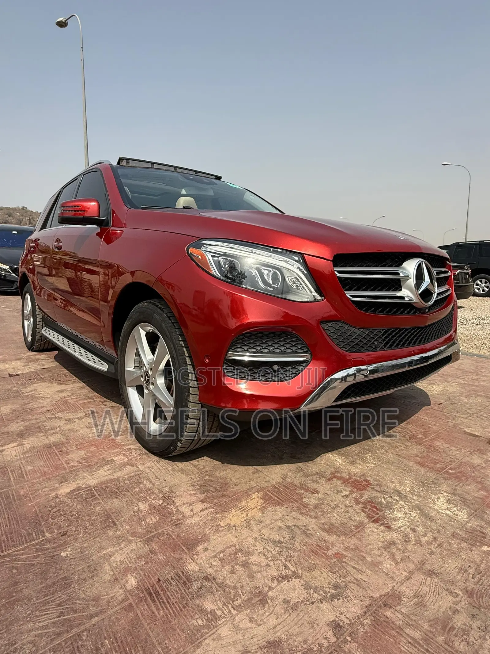 Mercedes-Benz GLE-Class 2018 Red