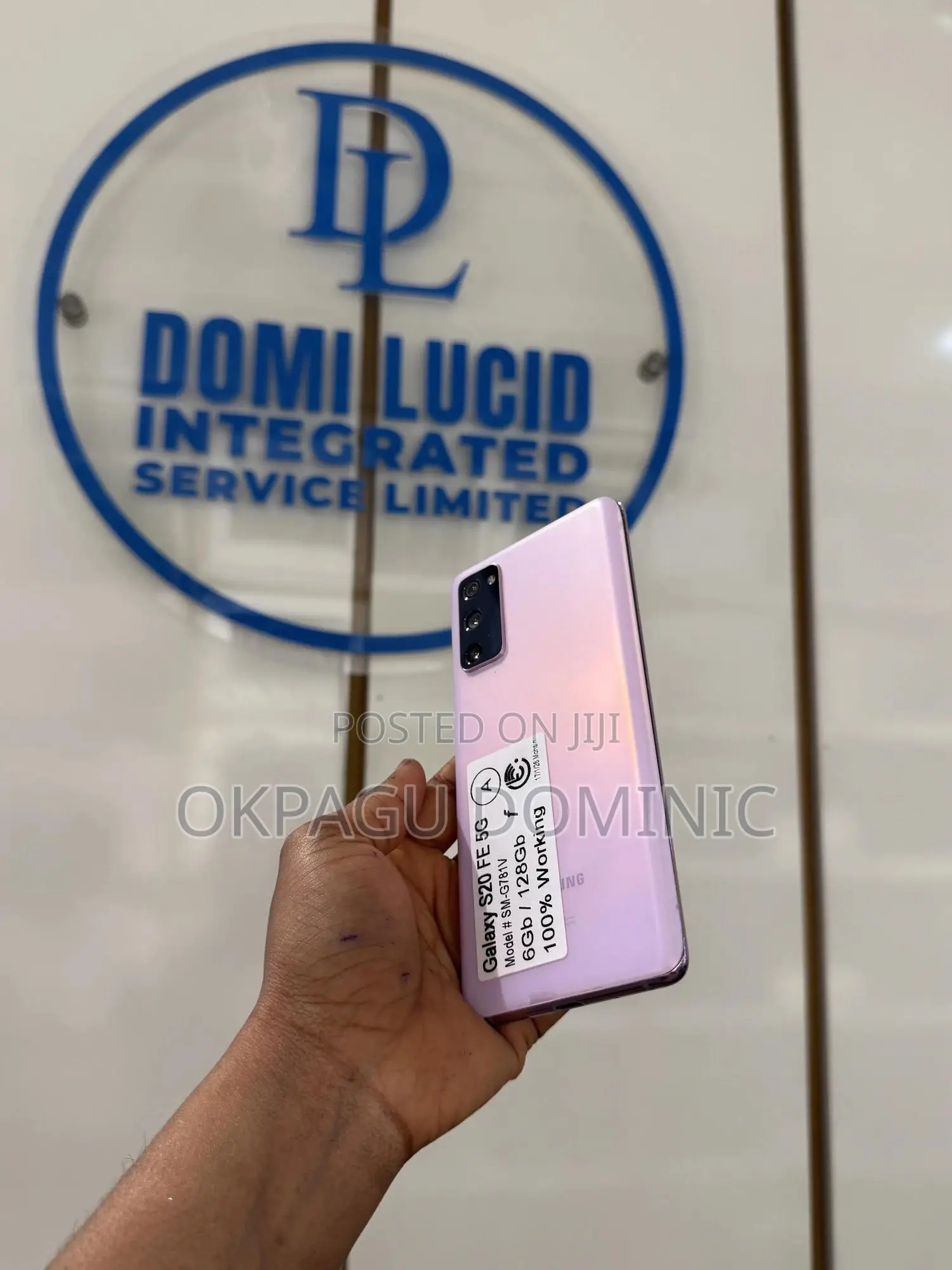 Samsung Galaxy S20 FE 5G 128 GB Pink