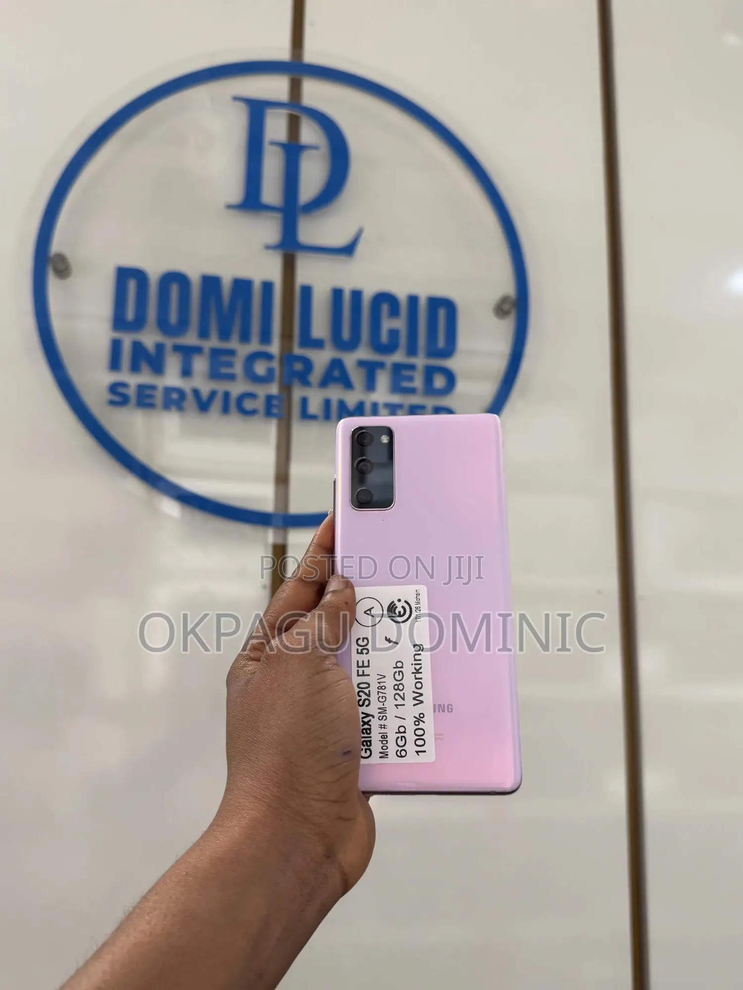 Samsung Galaxy S20 FE 5G 128 GB Pink