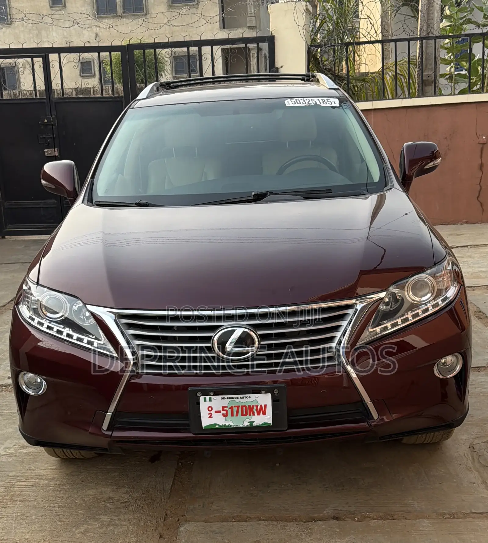 Lexus RX 350 2015 Burgundy