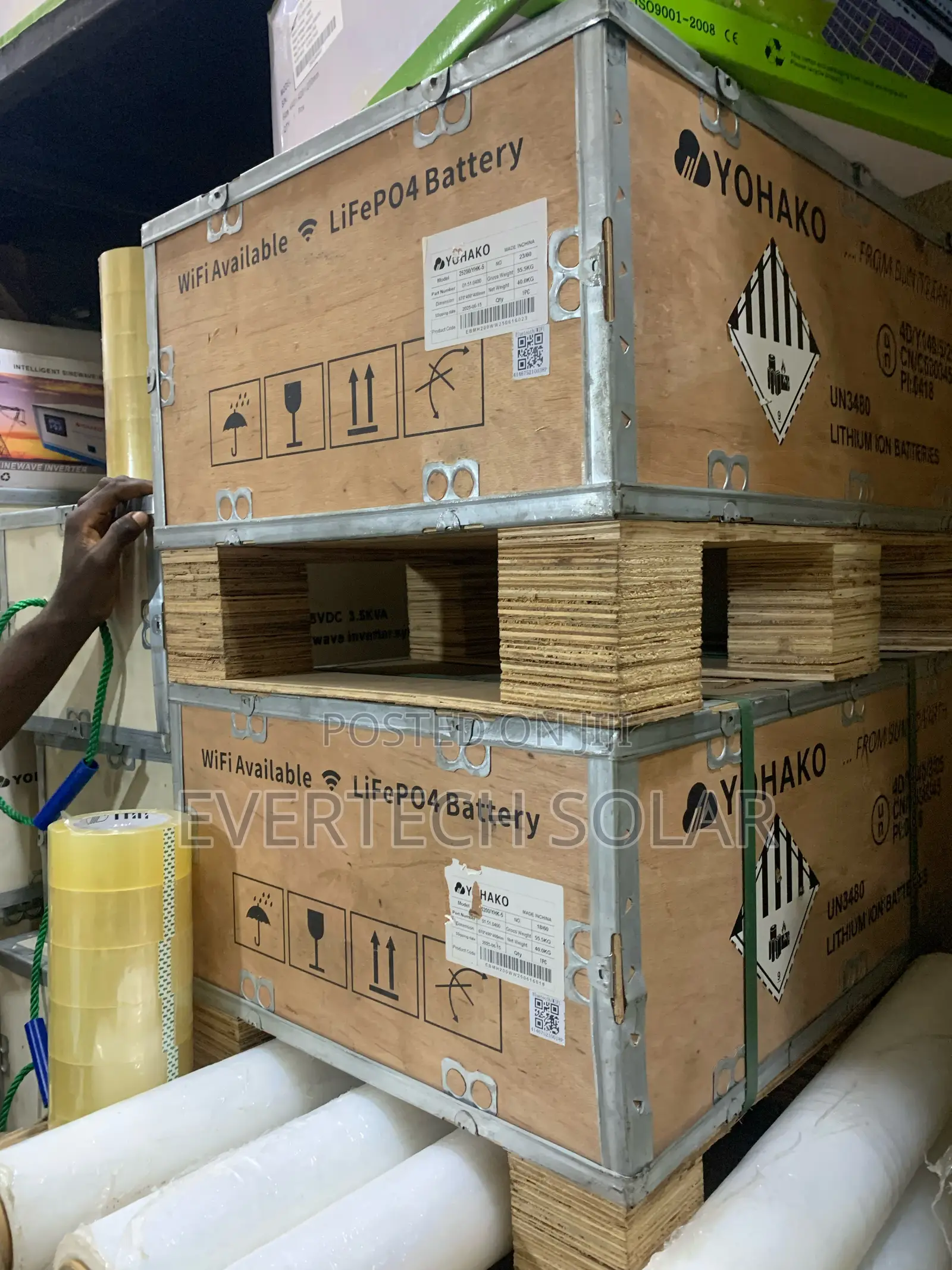 5kwhs Yohako 24v Lithium Ion Battery System