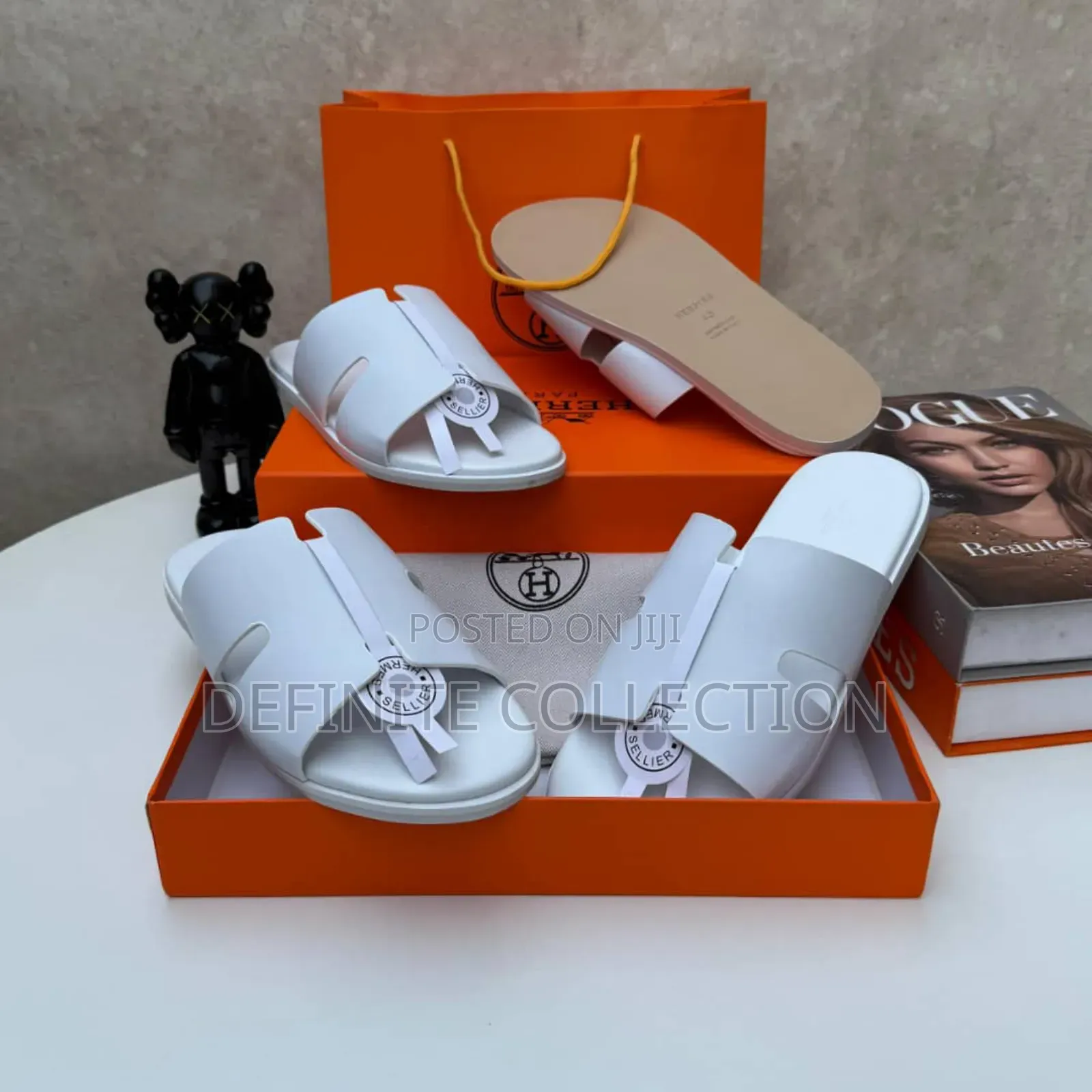 Hermes Crossed Luxury Slippers