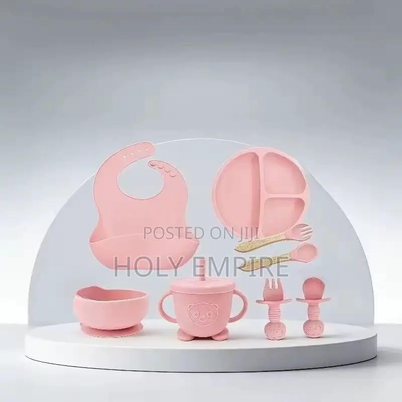Baby Suction Cup Food Grade Silicone Bowl Tableware Set Baby Plate