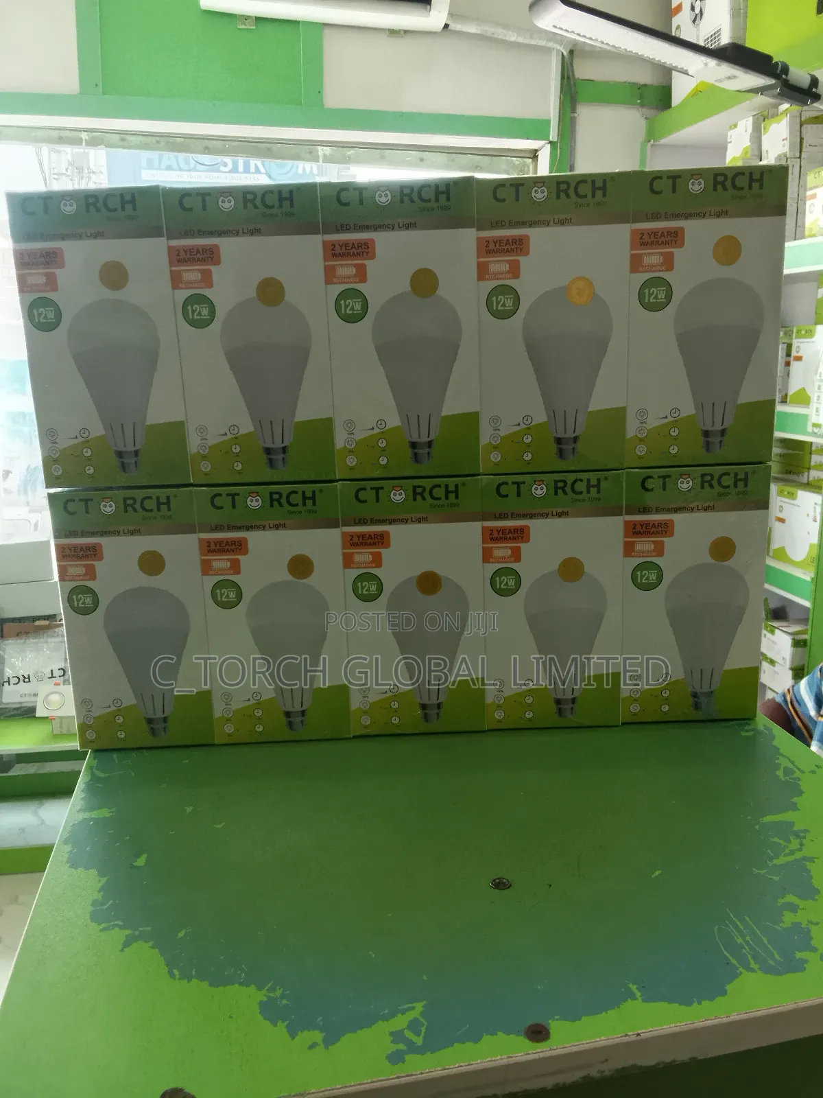 C_torch 12w Rechargeable Bulb