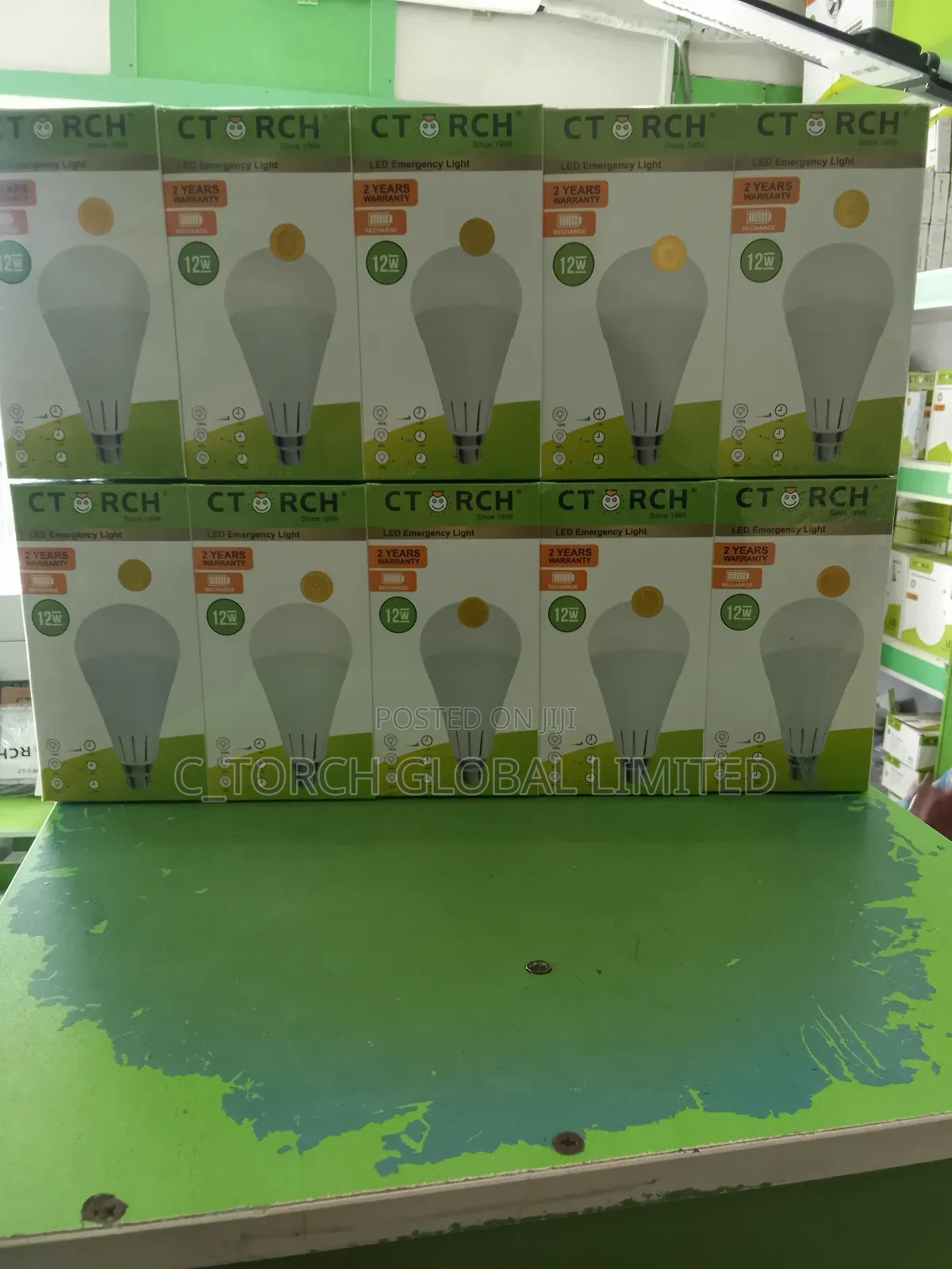 C_torch 12w Rechargeable Bulb