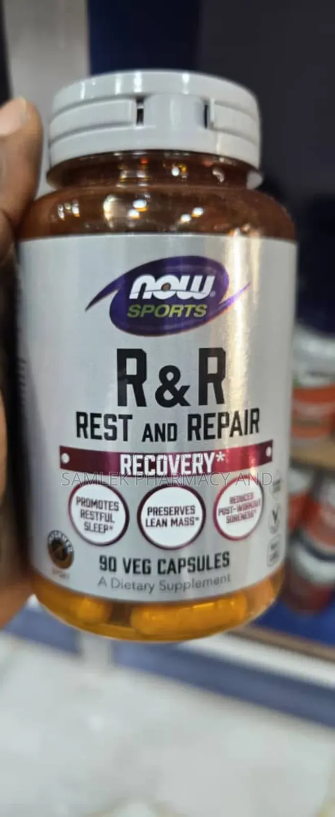 Now Sports,R&R Rest And Repair,Recovery,Promotes Restful Sleep-90 Caps