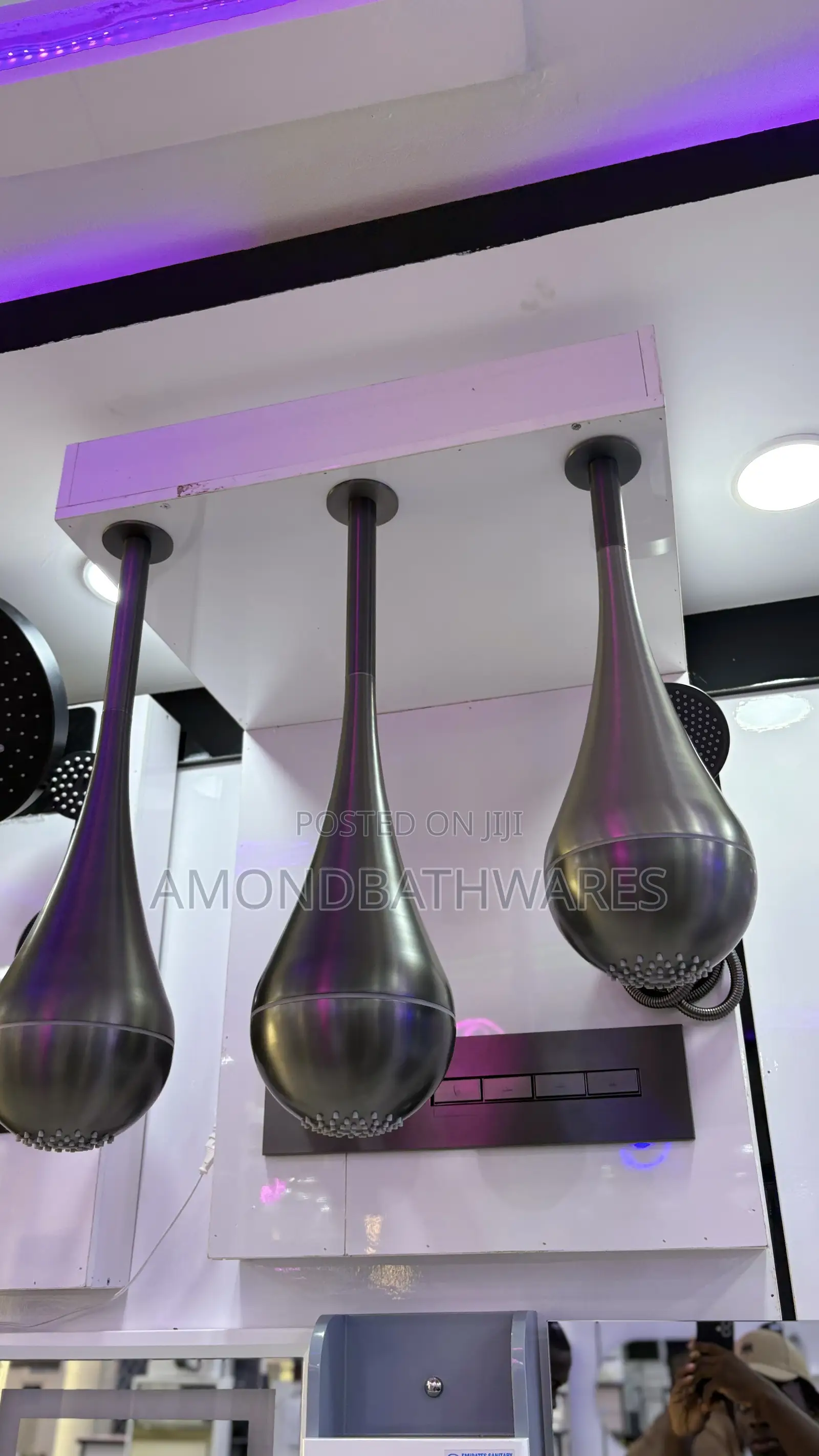 Ceiling Lamp Rose Conduit Shower