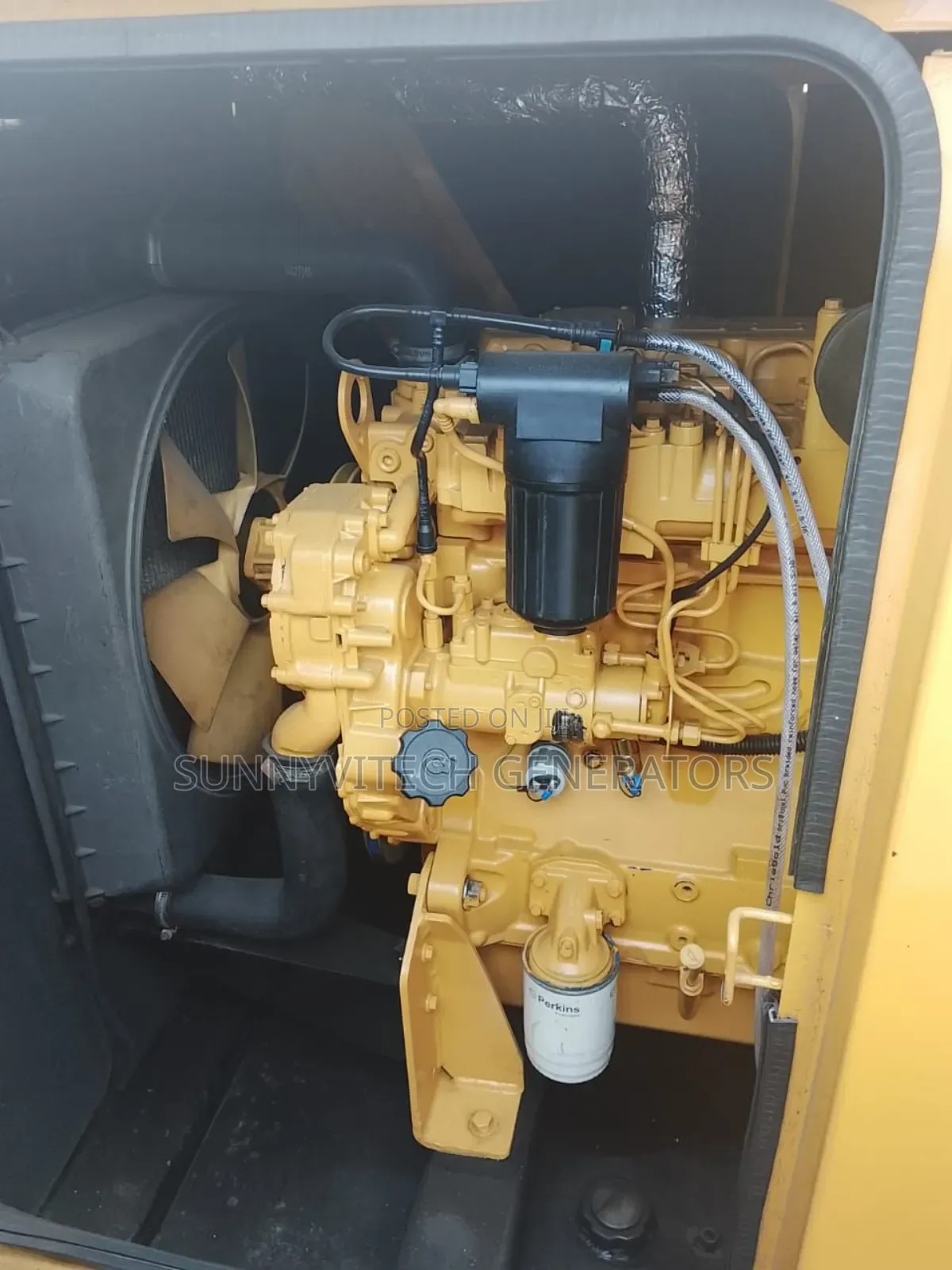 30kva Mantrac Generator Super Silence Cary And Used