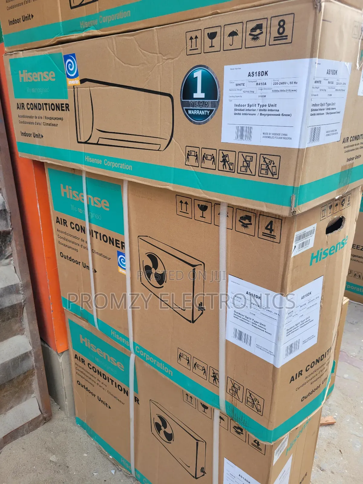 1.5hp Hisense Inverter Air Conditioner With Warranty