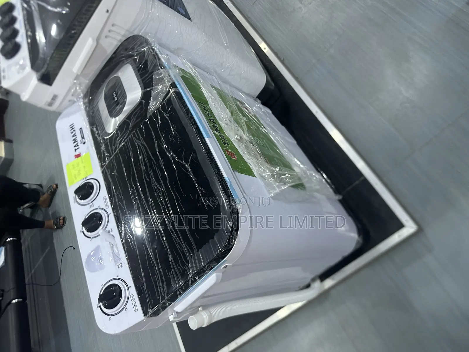 Tamashi 8kg Semi Automatic Washing Machine Twim Tub