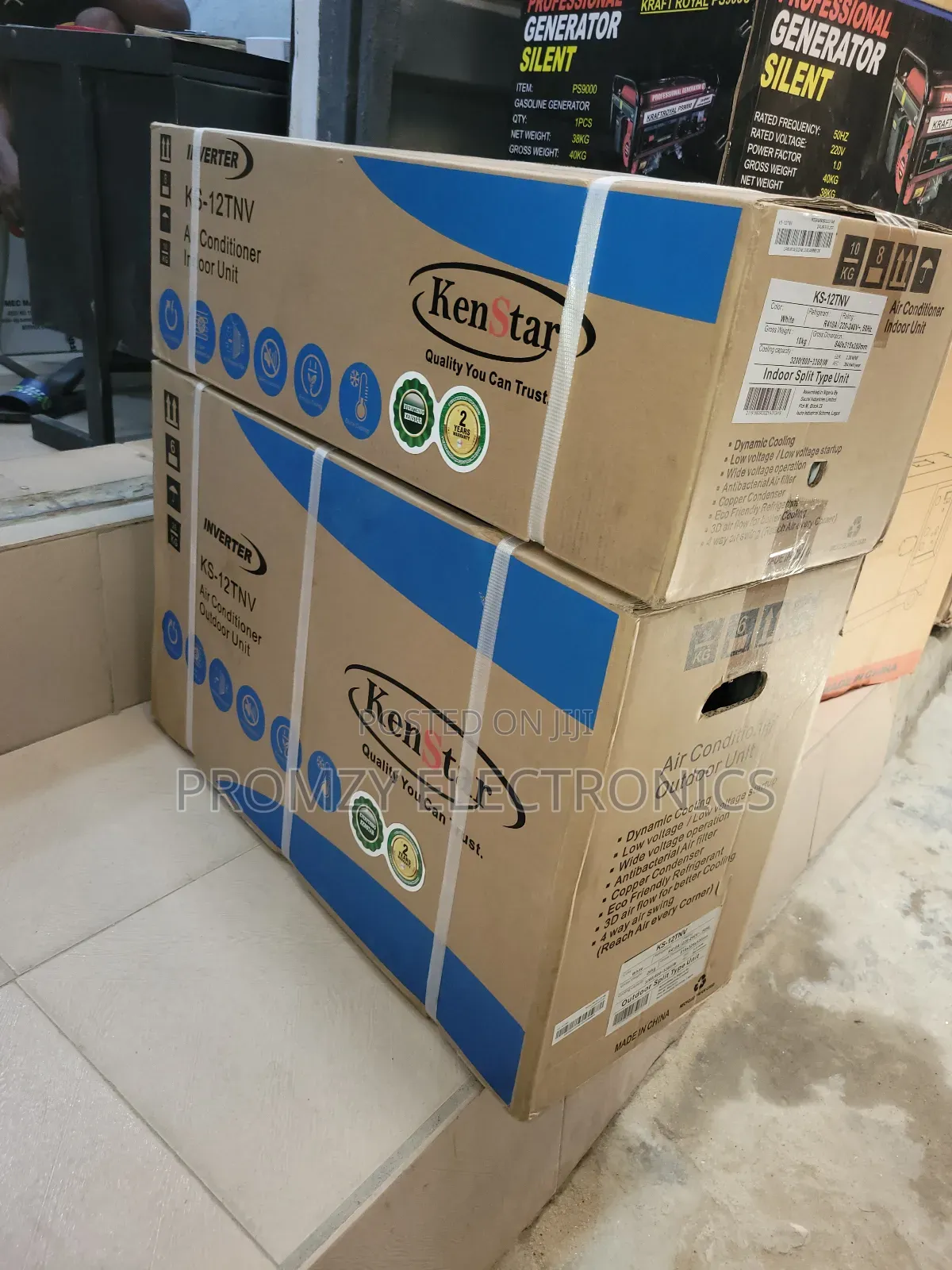 Kenstar 1.5hp Inverter Air Conditioner With Kits