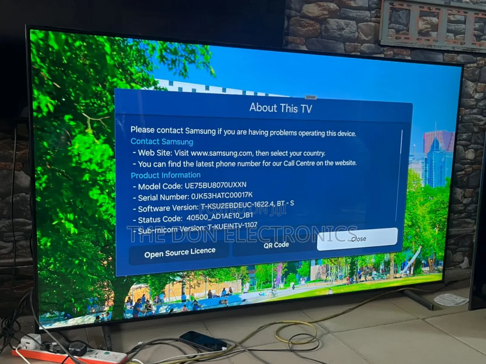Samsung 75 Inches Ultra Hd SmartTv