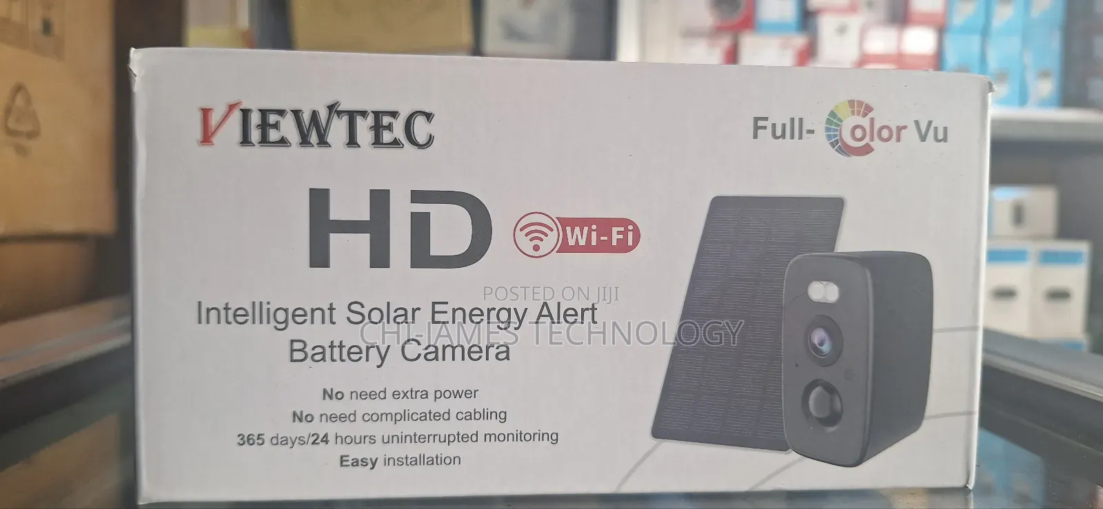 Wifi Solar Indoor Camera