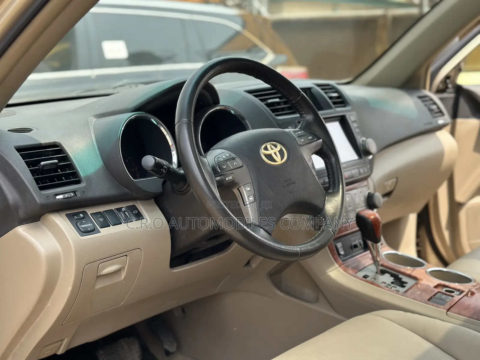 Toyota Highlander Limited 4x4 2009 Gold