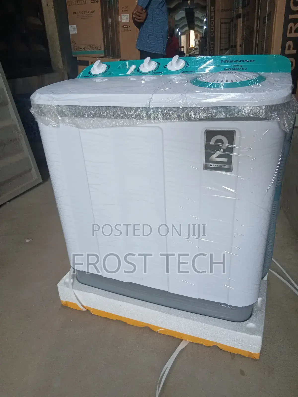 Hisense 7.5kg Twin Tub Washing Machine