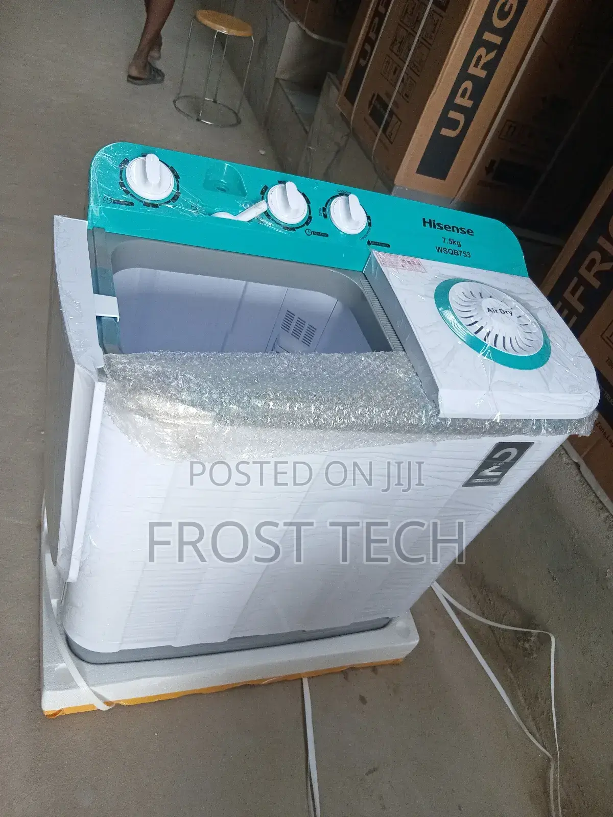 Hisense 7.5kg Twin Tub Washing Machine