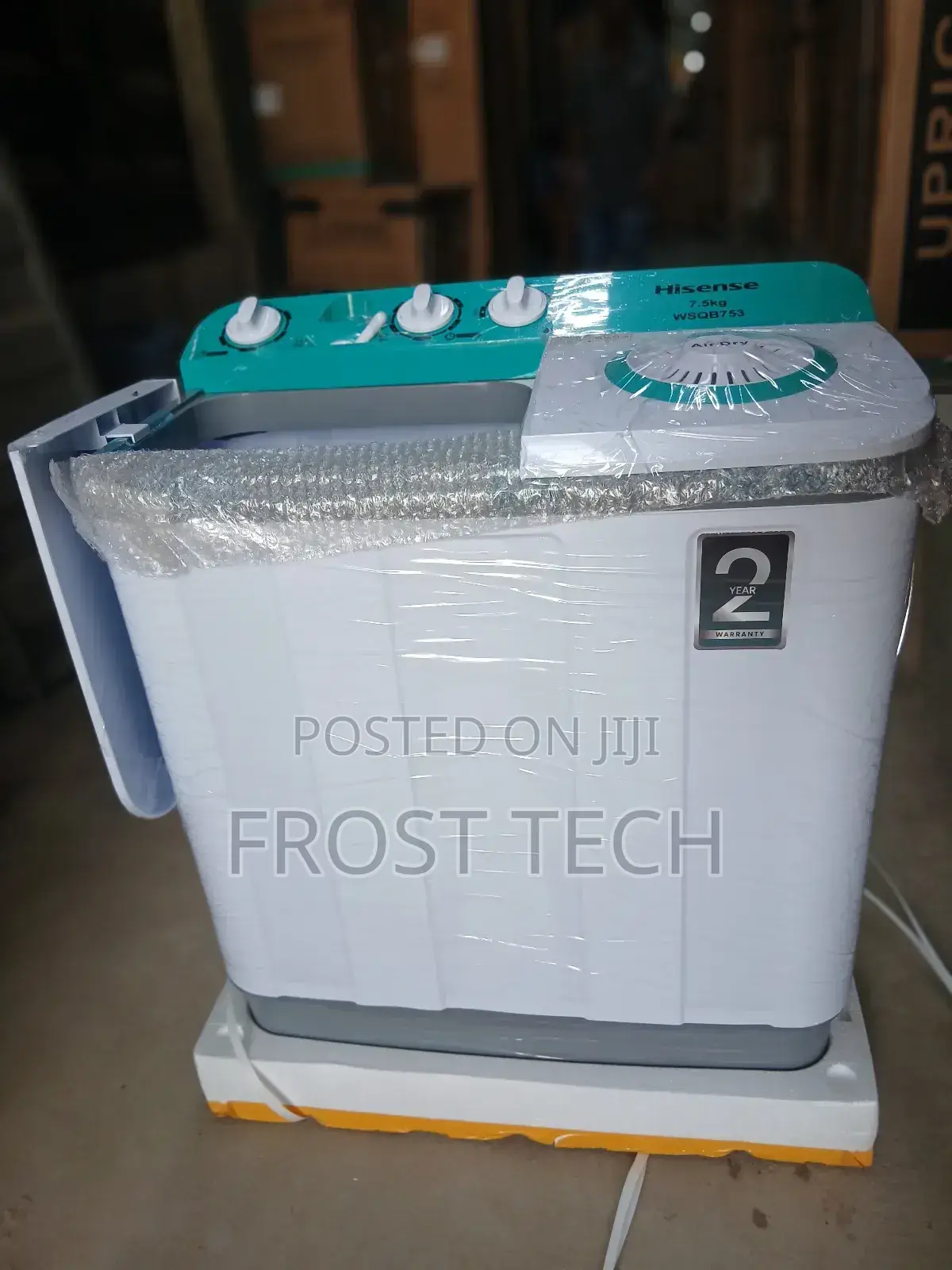 Hisense 7.5kg Twin Tub Washing Machine