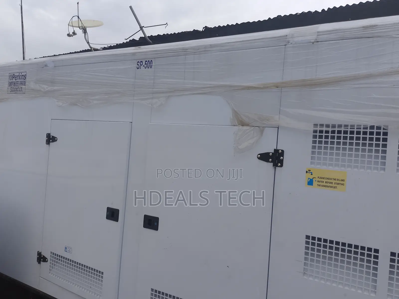 Perkins 500kva Commercial Grade Generator Low Diesel Consumption