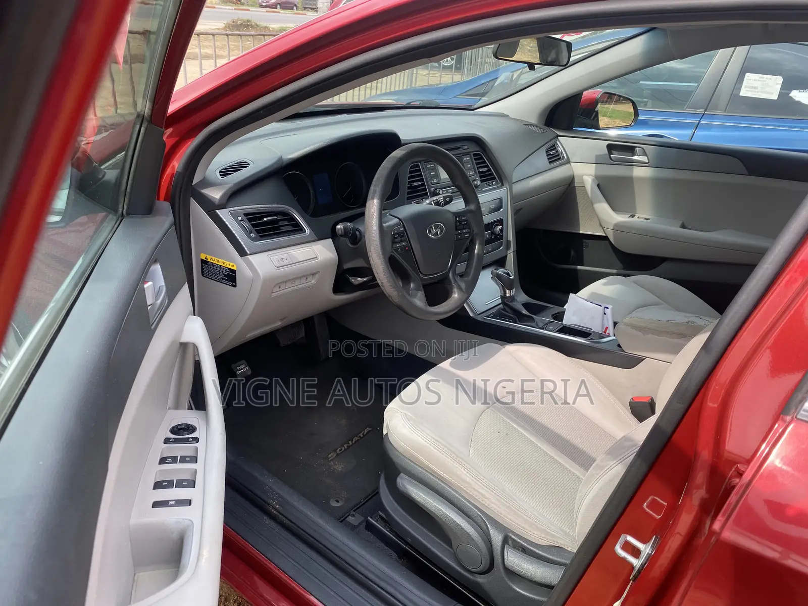 Hyundai Sonata Limited 2.0T Seban (2.0L 4cyl 6A) 2017 Red